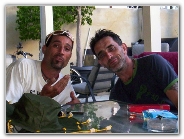 FJ & Cousin Stuart at DJ & SJ House Feb 10th 2007